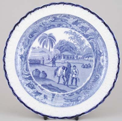 Plate Groom Leading Out c1912